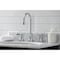Kingston Brass KS2981BAL Heirloom Widespread Bathroom Faucet W/ Brass Pop-Up, Chrome KS2981BAL - alternate 5